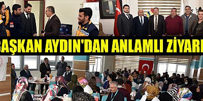 GÖKSUN BELEDİYE BAŞKANI AYDIN SAĞLIK ÇALIŞANLARINI ZİYARET ETTİ