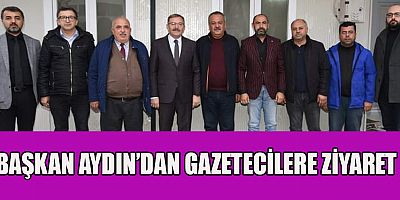 GÖKSUN BELEDİYE  BAŞKANI HÜSEYİN COŞKUN AYDIN GAZETECİLERLE BİR ARAYA GELDİ !