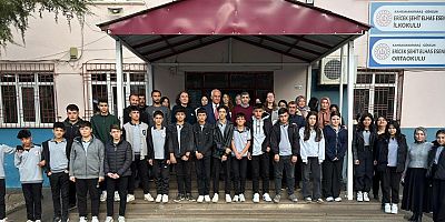 GÖKSUN BELEDİYE BAŞKANI SELİM CÜCE’DEN ÖĞRETMENLER GÜNÜNE ÖZEL ZİYARET