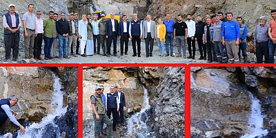 GÖKSUN’DA 25 BİN NÜFUSA YETECEK YENİ SU KAYNAĞI BULUNDU