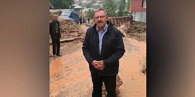 GÖKSUN’DA SAĞANAK YAĞIŞ SU BASKINLARINA NEDEN OLDU