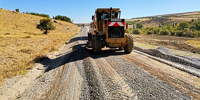 GÖKSUN VE AFŞİN’DE YOLLAR BÜYÜKŞEHİR’LE YENİLENİYOR