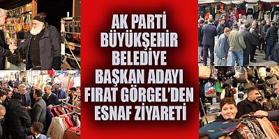 GÖRGEL: “BU ŞEHRİN GELECEĞİ BİZLERE EMANET”