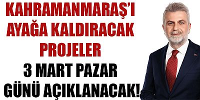 GÖRGEL: “KAHRAMANMARAŞ’I BİRLİKTE YÖNETECEĞİZ!”