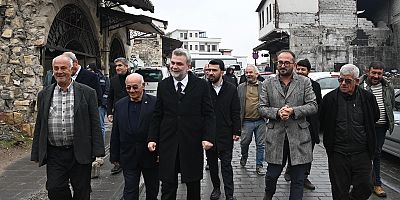 GÖRGEL: “TARİHİ DEMİRCİLER ÇARŞIMIZDA ÇALIŞMALAR BAŞLIYOR”