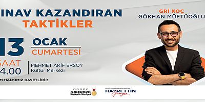 GRİ KOÇ, CUMARTESİ GÜNÜ GENÇLERLE BULUŞACAK