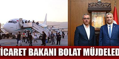 GÜNGÖR DUYURDU “ANKARA’YA HER GÜN UÇUŞ BAŞLIYOR”