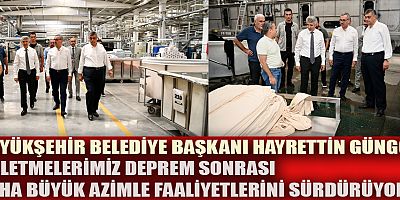 Vali Mükerrem Ünlüer
 Başkan Hayrettin Güngör