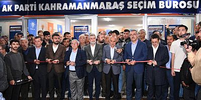 GÜNGÖR VE KİRİŞCİ, SEÇİM KOORDİNASYON MERKEZİ’NİN AÇILIŞINA KATILDI