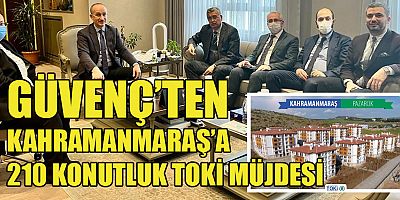 GÜVENÇ, “ŞEHRİMİZE ÇOK DAHA FAZLA PROJELER KAZANDIRACAĞIZ”