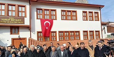 GÜVENÇ TOKAT’TA VAKIF VE TARİHİ KENT MEYDANI AÇILIŞ TÖRENLERİNE KATILDI