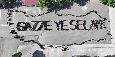 HACI MEHMET KALAY KIZ ANADOLU İMAM HATİP LİSESİ’NDE “GAZZEYE SELAM” ETKİNLİĞİ