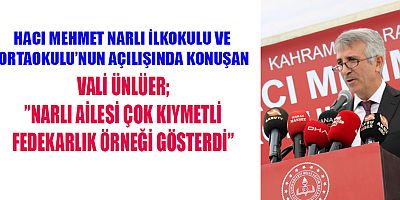 HACIMEHMET NARLI İLKOKULU VE ORTAOKULU AÇILDI