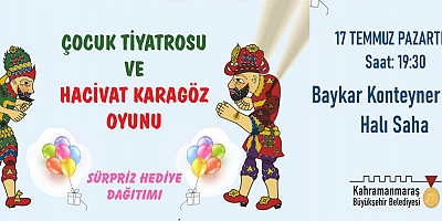 HACİVAT – KARAGÖZ GÖSTERİSİ BAYKAR KONTEYNER KENT’TE MİNİKLERİ BEKLİYOR!