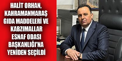 HALİT ORHAN GÜVEN TAZELEYEREK YENİDEN BAŞKAN OLDU