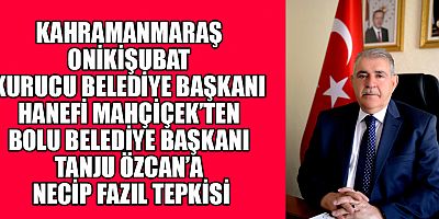 HANEFİ MAHÇİÇEK’TEN SERT TEPKİ: “SAYGISIZLIĞI ŞİDDETLE KINIYORUM”