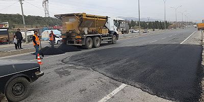 HASARLI YOLLARI BÜYÜKŞEHİR YENİLİYOR