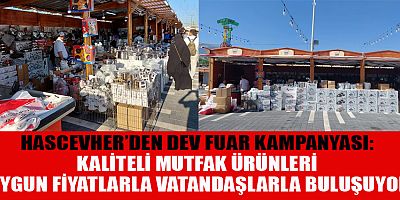 HASCEVHER’DEN DEV FUAR KAMPANYASI