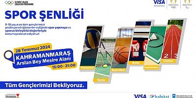 HAYDİ GENÇLER, SPOR ŞENLİĞİ SİZLERİ BEKLİYOR!