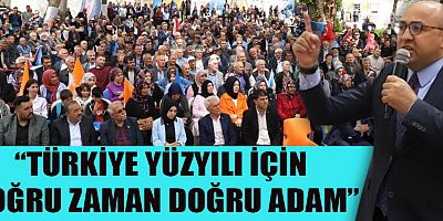 “Her şey Kahramanmaraş için her şey Andırın için” diyen Kahramanmaraş Ak Parti Milletvekili Adayı Prof. Dr. Mehmet Şahin