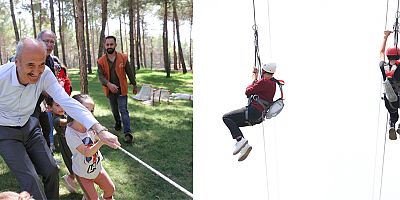 HEYECAN BAHÇESİ DULKADİROĞLU’NA RENK KATTI