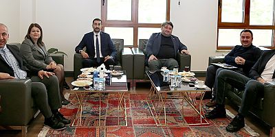 HİKMET GÜMÜŞER, DHL EXPRESS YETKİLİLERİYLE BİR ARAYA GELDİ
