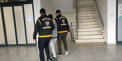 HIRSIZLIK SUÇUNDAN ARANIYORDU YAKALANDI