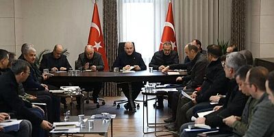 İÇİŞLER BAKANI SOYLU KOORDİNASYON TOPLANTISINA KATILDI