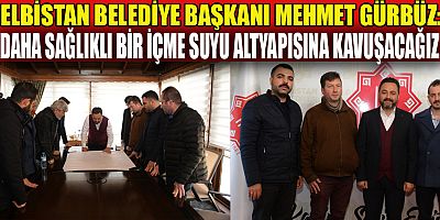 İÇME SUYU ŞEBEKESİ İÇİN İLK KAZMA, NİSAN AYINDA VURULACAK