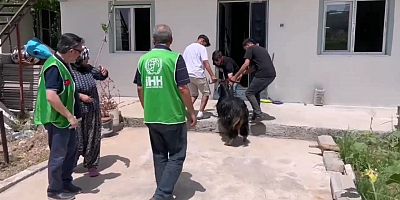 İHH KAHRAMANMARAŞ'TAN 14 YETİM AİLESİNE CANLI KURBAN BAĞIŞINDA BULUNDU
