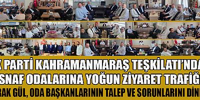 İL BAŞKANI  BURAK GÜL: “ESNAFIMIZIN HER ZAMAN YANINDAYIZ”