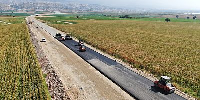 İMRAN KILIÇ KÖPRÜSÜ VE BULVARI’NDA ASFALT SERİMİ BAŞLADI