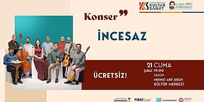 İNCESAZ, MÜZİKSEVERLERİ NOSTALJİK BİR YOLCULUĞA ÇIKARACAK