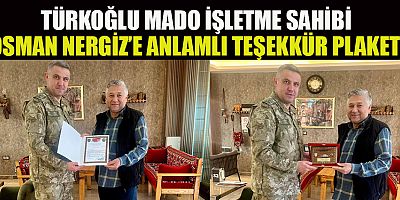 İŞ İNSANI OSMAN NERGİZ: ONUR DUYDUM