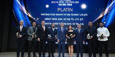 İSEV TEKSTİLE  PLATİN ÖDÜL   