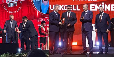 İSMAİL DİNÇER’E GİRİŞİMCİLİK ÖDÜLÜ! CUMHURBAŞKANI ERDOĞAN’DAN BÜYÜK ONUR