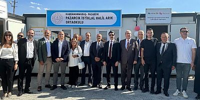 İSTİKLAL HALİL ARIK ORTAOKULU AÇILDI