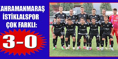 İSTİKLALSPOR 3 PUANI 3 GOLLE ALDI: 3-0