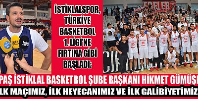 İSTİKLALSPOR, KOCAELİ KAĞITSPOR’U 95-72 MAĞLUP ETTİ