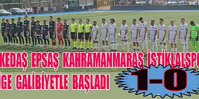İSTİKLALSPOR LİGE 3 PUANLA  BAŞLADI
