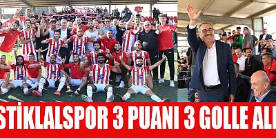 İSTİKLALSPOR ZİRVEDE: 3-0