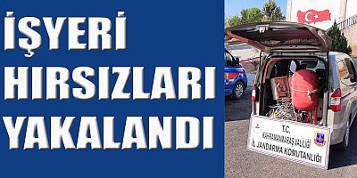  İŞYERİNDEN HIRSIZLIK YAPAN 2 KİŞİ YAKALANDI