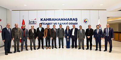 İYİ PARTİ KAHRAMANMARAŞ İL TEŞKİLATI, MUSTAFA BULUNTU’YU ZİYARET ETTİ