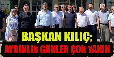 İYİ PARTİ ONİKİŞUBAT İLÇE BAŞKANI AV. DOĞAN MURAT KILIÇ, AYDINLIK GÜNLER ÇOK YAKIN