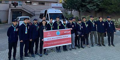 İZCİLER, “DEDECİĞİM BEN GELDİM” KAMPI İÇİN ÇANAKKALE’YE UĞURLANDI