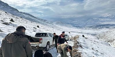 JANDARMA DOĞA HAYVANLARINI UNUTMADI 