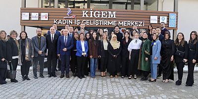 KADIN GİRİŞİMCİLİĞİNİN SEMBOLÜ KİGEM AÇILDI