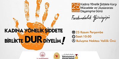 KADINA ŞİDDETE DUR DİYELİM!