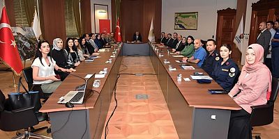 KADINA YÖNELİK ŞİDDETLE MÜCADELE EYLEM PLANI DEĞERLENDİRİLDİ