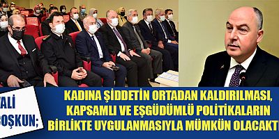 KADINA YÖNELİK ŞİDDETLE MÜCADELE İL EYLEM PLANI ÇALIŞTAYI